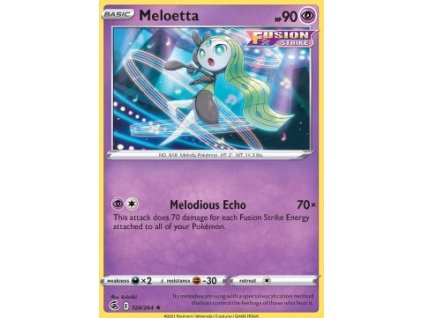 FST 124/264 Meloetta - Fusion Strike