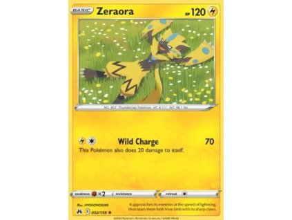 CRZ 052/159 Zeraora - Crown Zenith