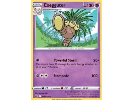 CRZ 058/159 Exeggutor - Crown Zenith
