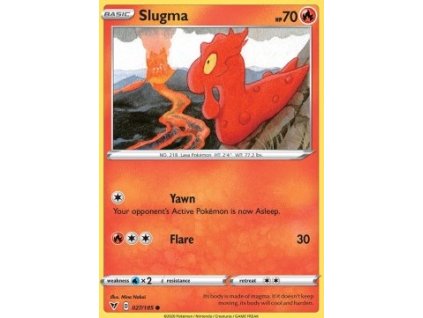 VIV 027/185 Slugma - Vivid Voltage