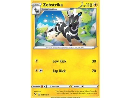 VIV 054/185 Zebstrika - Vivid Voltage
