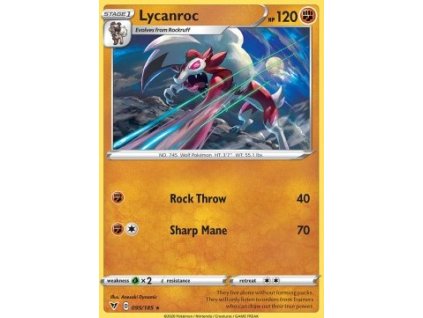 VIV 095/185 Lycanroc - Vivid Voltage