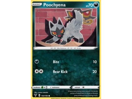 VIV 103/185 Poochyena - Vivid Voltage