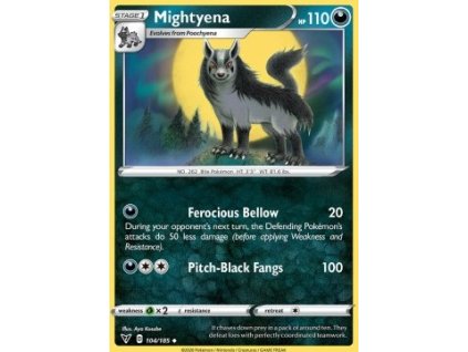 VIV 104/185 Mightyena - Vivid Voltage