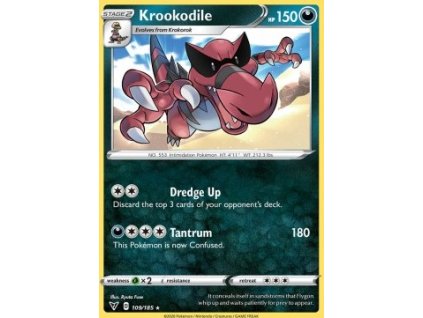 VIV 109/185 Krookodile - Vivid Voltage