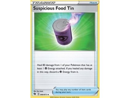 CPA 066/073 Suspicious Food Tin - Champion’s Path