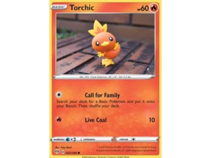 DAA 022/189 Torchic - Darkness Ablaze