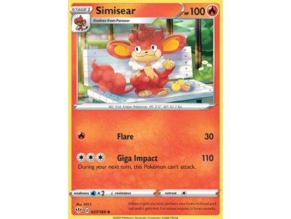 DAA 027/189 Simisear - Darkness Ablaze