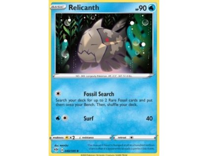 DAA 040/189 Relicanth - Darkness Ablaze
