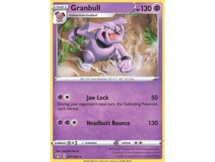 DAA 071/189 Granbull - Darkness Ablaze