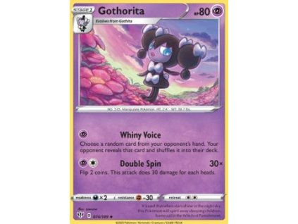 DAA 074/189 Gothorita - Darkness Ablaze