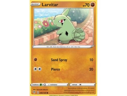 DAA 086/189 Larvitar - Darkness Ablaze