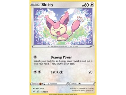 DAA 141/189 Skitty - Darkness Ablaze