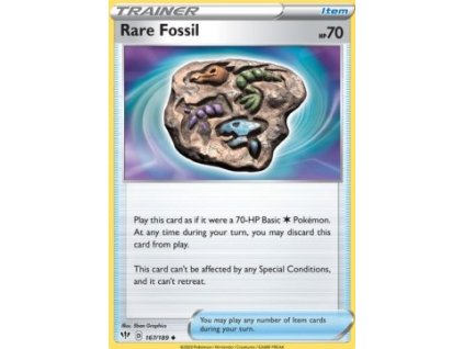 DAA 167/189 Rare Fossil - Darkness Ablaze