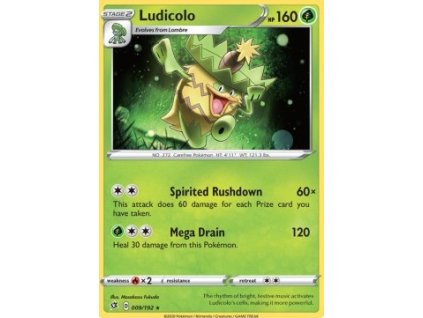 RCL 009/192 Ludicolo - Rebel Clash