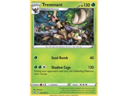RCL 015/192 Trevenant - Rebel Clash