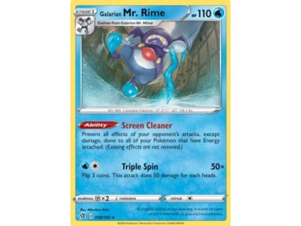 RCL 038/192 Galarian Mr. Rime - Rebel Clash