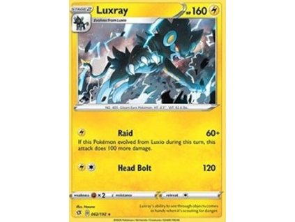 RCL 062/192 Luxray - Rebel Clash