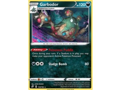RCL 118/192 Garbodor - Rebel Clash