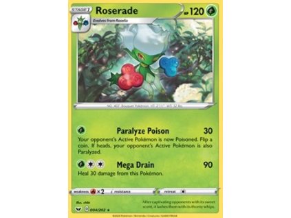 SSH 004/202 Roserade - Sword & Shield