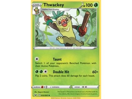 SSH 012/202 Thwackey - Sword & Shield