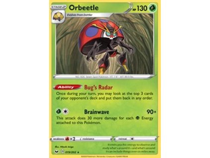 SSH 019/202 Orbeetle - Sword & Shield