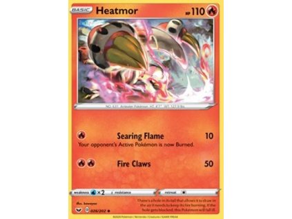 SSH 026/202 Heatmor - Sword & Shield