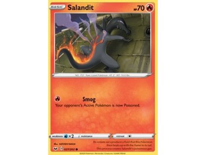 SSH 027/202 Salandit - Sword & Shield