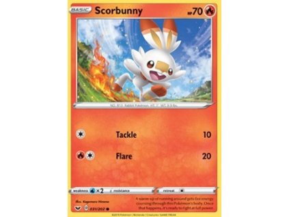 SSH 031/202 Scorbunny - Sword & Shield