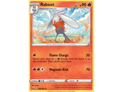 SSH 032/202 Raboot - Sword & Shield