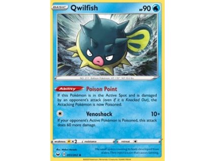 SSH 051/202 Qwilfish - Sword & Shield