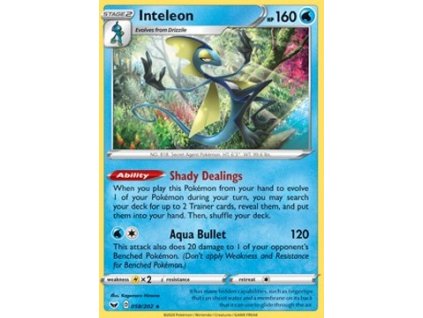 SSH 058/202 Inteleon - Sword & Shield