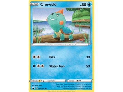 SSH 060/202 Chewtle - Sword & Shield