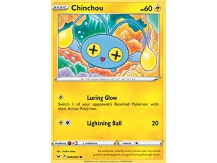 SSH 068/202 Chinchou - Sword & Shield