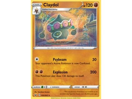 SSH 103/202 Claydol - Sword & Shield