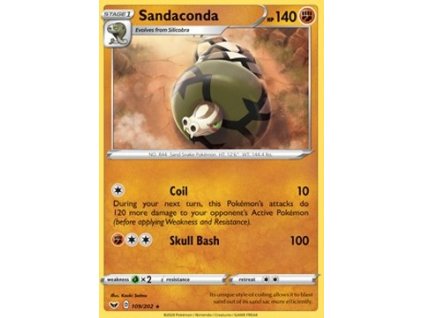 SSH 109/202 Sandaconda - Sword & Shield