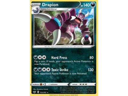 SSH 122/202 Drapion - Sword & Shield