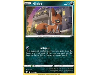 SSH 125/202 Nickit - Sword & Shield