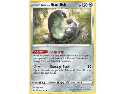 SSH 132/202 Galarian Stunfisk - Sword & Shield