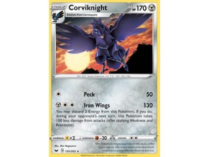 SSH 135/202 Corviknight - Sword & Shield