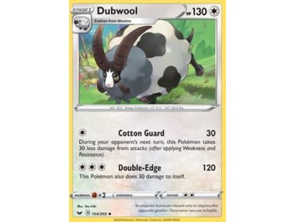 SSH 154/202 Dubwool - Sword & Shield