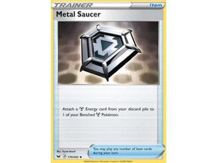 SSH 170/202 Metal Saucer - Sword & Shield