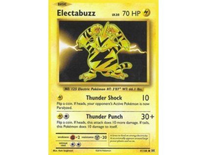 EVO 041/108 Electabuzz - Evolutions (Stav Excellent, Verze NORMAL)