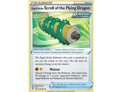 EVS 153/203 Rapid Strike Scroll of the Flying Dragon - Evolving Skies