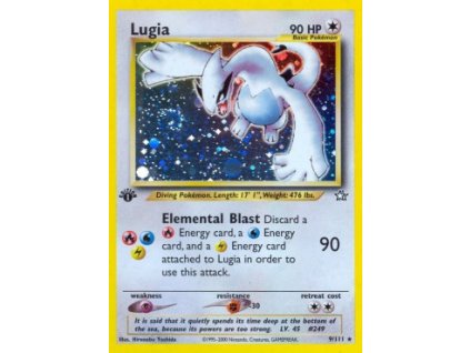 NG 009/111 Lugia 1ST Edition - Neo Genesis