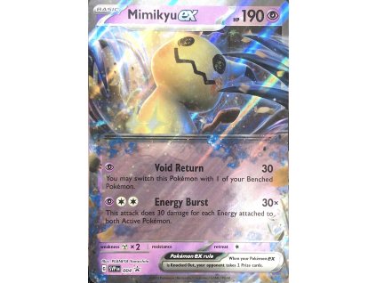 JUMBO SVP 004 Mimikyu ex - Black Star Promo