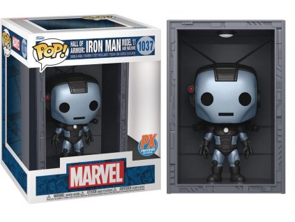 Funko POP! 1037 Deluxe: Marvel Hall of Armor Iron Man Model 11 War Machine (Exclusive PX)