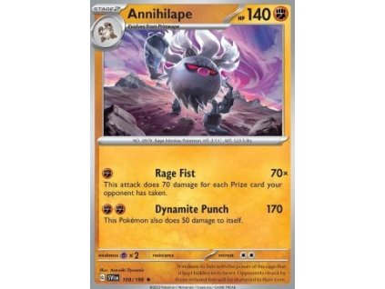 SVI 109/198 Annihilape - Scarlet & Violet