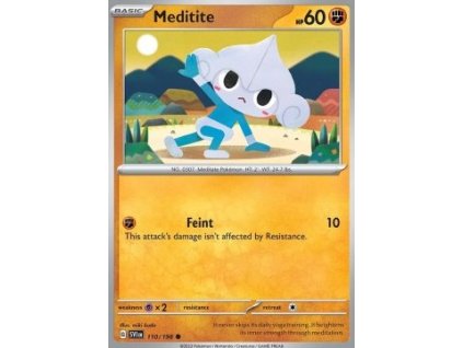 SVI 110/198 Meditite - Scarlet & Violet