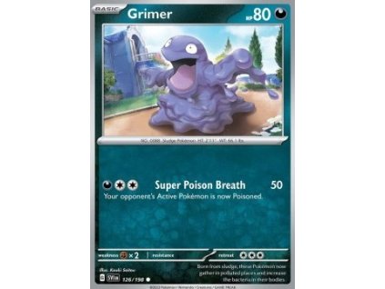 SVI 126/198 Grimer - Scarlet & Violet
